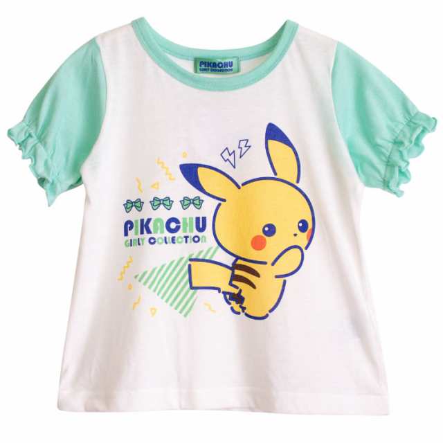 Tシャツ/カットソーポケモン　ピカチュウ　Tシャツ　100