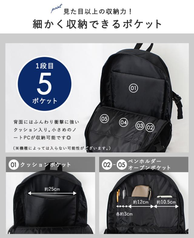 リュック リュックサック コンバース レディース A4 軽量 男女兼用 ユニセックス デイパック メンズ 通勤 通学 お出かけ 旅行 レジャー アウトドア カジュアル おしゃれ PC収納 メッシュ 大容量 多収納 多機能 ポケット シンプル ロゴ 黒 CONVERS 【70011200】_7
