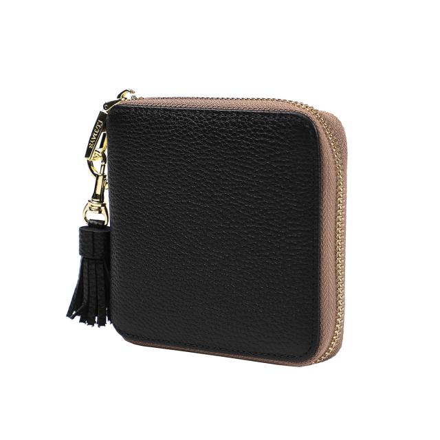 PRADA プラダ ラウンドファスナー 二つ折り財布 コンパクト財布