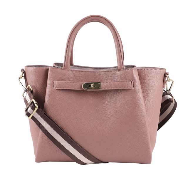 トートバッグ レディース あおりポケット 2WAY ショルダーバッグ