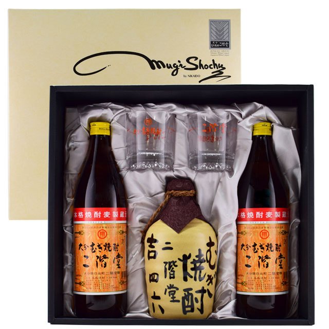 本格麦焼酎　のんのこ1800ml 22度　各種パック　６本セット 新感覚］本格麦焼酎 のんのこRED 22度1800ml パック 【佐賀県 宗