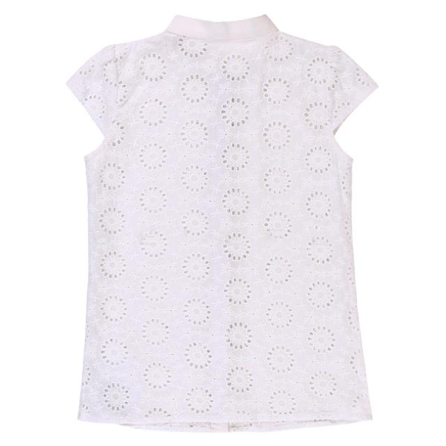 Kid S カットワークレースブラウス ブラウス シャツ トップス レース カットワーク キッズ レディス レディース ガール La Belle Lilの通販はau Pay マーケット Aimoha