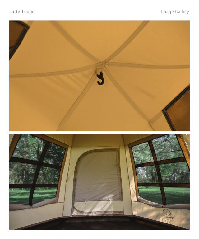 ロッジ テント ファミリー アウトドア キャンプ 3人用 4人用 シンプル 組み立て 折りたたみ キャンピング 紫外線カット KingCamp ロッジ型テント キャンプ ファミリーテント 3～5人用 360