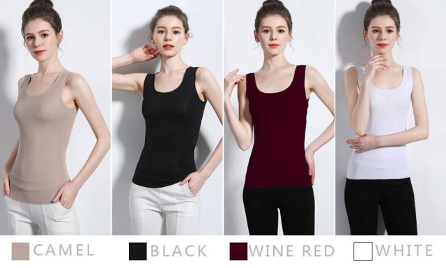 シームレスインナー Cool タンクトップ インナー レディース Uネック クルーネック 肌着 涼しい レディースインナー クール ひんやり クの通販はau Pay マーケット Aimoha