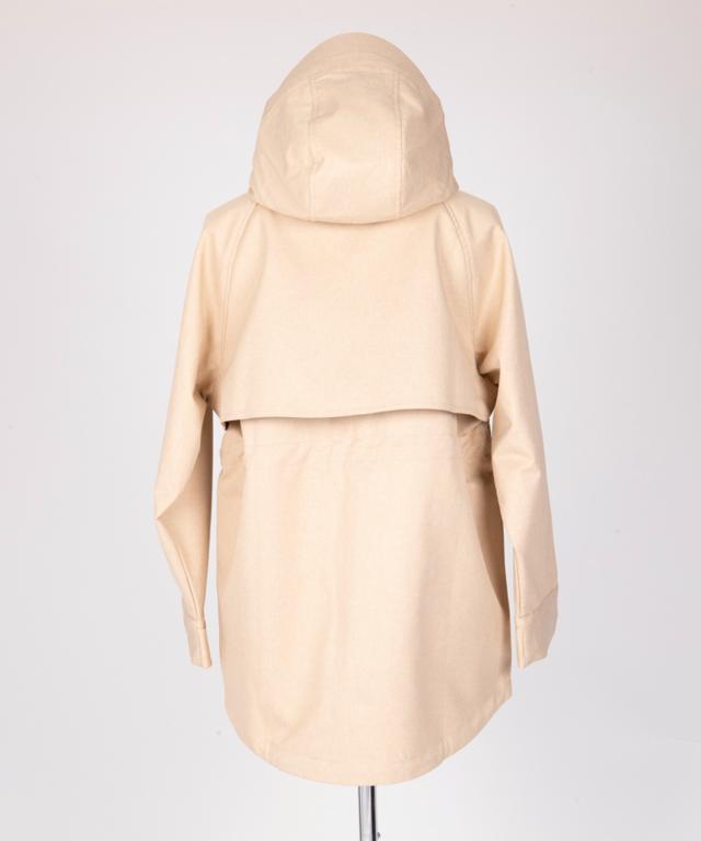 【 Smore / pocket jacket 】 ポケットジャケット スモア ジャケット パーカー レディース メンズ ユニセックス アウトドア ウェア ジャケット 防水性 防風 ナチュラル 可愛い おしゃれ フード【三面構造フードで顔まわりまでしっかりカバー】