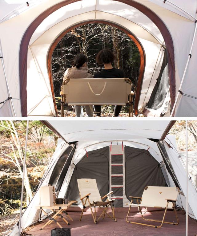 Smore / chummy bench 】 アウトドアチェア 折りたたみ 軽量 2人用