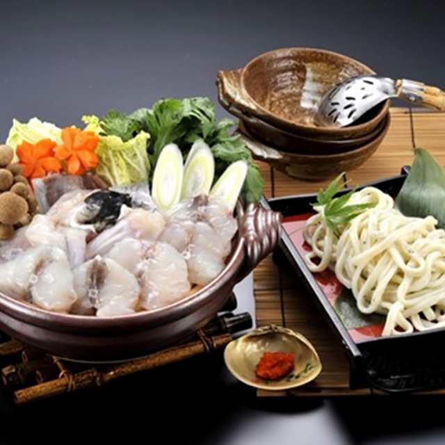 送料無料 福岡 ふく太郎本部 天然ふくちりセット（3人前） ふくちり376g とらふく入りうどん250g / 鍋 惣菜 お取り寄せ 通販 お土産 お祝い プレゼント ギフト バレンタイン おすすめの通販は