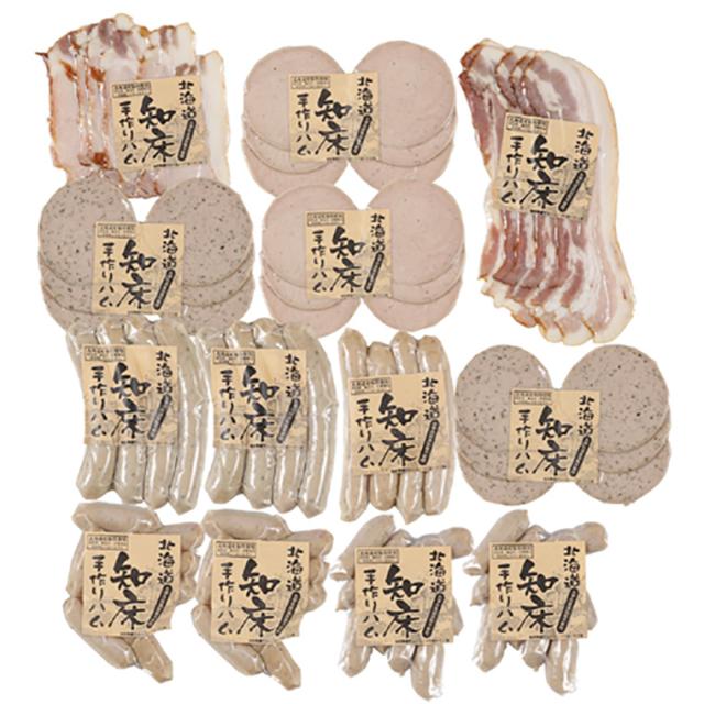 送料無料 「北海道知床興農ファーム」 ソーセージセット 計13個 / 精肉加工品 お取り寄せ 通販 お土産 お祝い プレゼント ギフト おすすめ_1