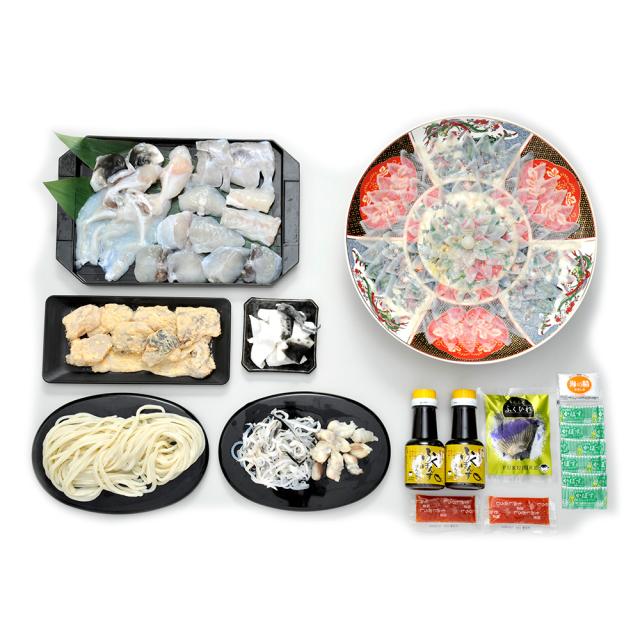 福岡 ふく太郎本部 とらふくフルコース （5人前） フグ ふぐ刺し ふぐ刺身 送料無料 