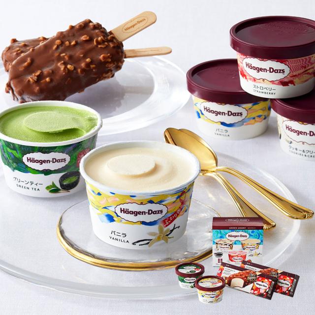 ハーゲンダッツ バラエティーセット アイス スイーツ 送料無料 【二重包装不可】【お届け不可地域：離島】の通販は 5,400円