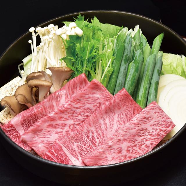 滋賀 松喜屋 近江牛すきやき・しゃぶしゃぶ用 ロース・モモ600g 鍋セット すき焼き 送料無料 【二重包装不可】【お届け不可地域：離島】の通販は