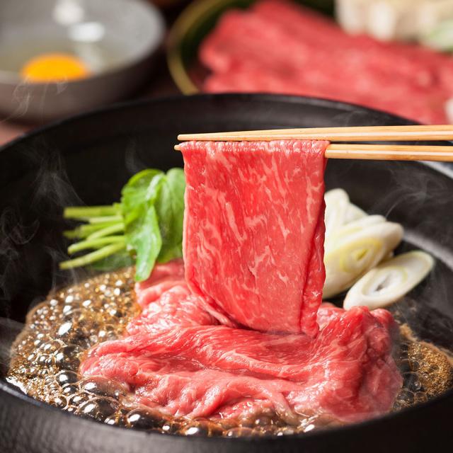 滋賀 山晃食品 近江牛すき焼き・しゃぶしゃぶ用 鍋セット すき焼き 送料無料 【二重包装不可】【お届け不可地域：離島】_3