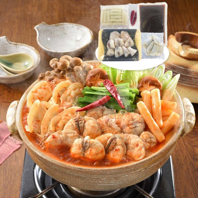 関とら本店 旨辛ふくチゲ鍋 魚介 フグ 送料無料 【二重包装不可】【お届け不可地域：離島】 お取り寄せ 通販 お土産 お祝い プレゼント ギフト おすすめ