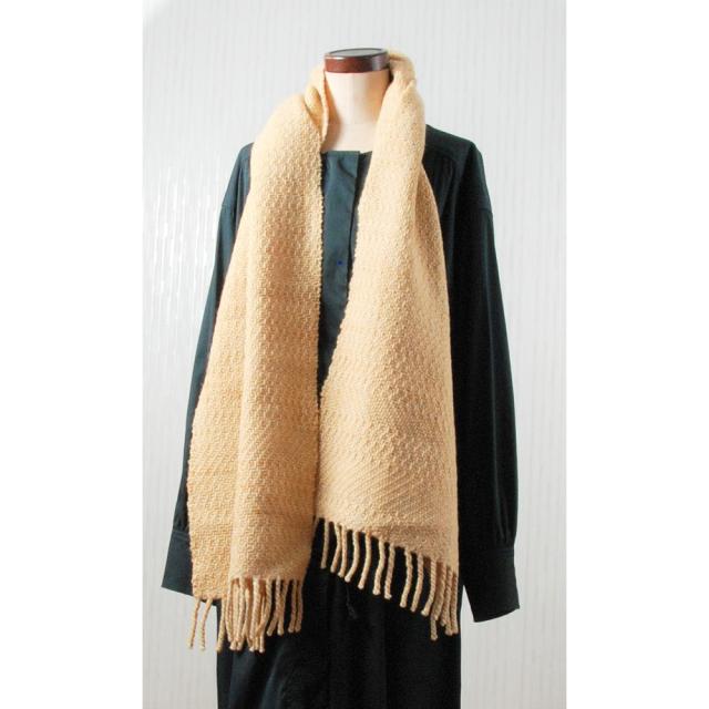 送料無料 ストール ウール100％ 「I」型 手織り 有馬温泉染 【ひょうご・神戸オンライン物産展】【送料無料】 / 染め物 お取り寄せ 通販 お土産 お祝い プレゼント ギフト おすすめ