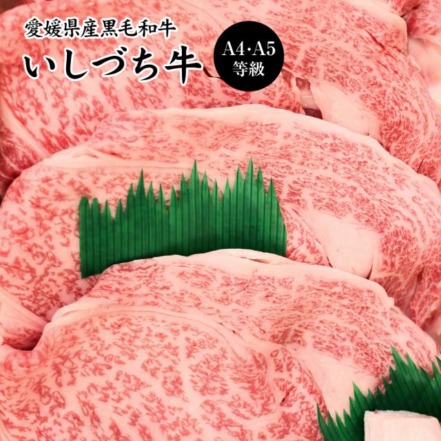 愛媛県産いしづち牛 厳選！ 雌 黒毛和牛 リブロース 鋤焼き仕かける 約490g A4-A5カテゴリー化  / 黒毛和牛 ブランド名牛 和牛 国産 お取り寄せ 食い道楽 お差し上げ物 御祝い