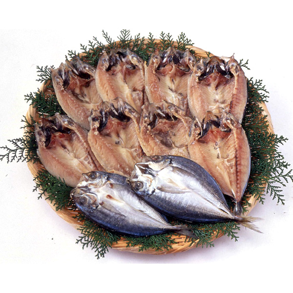 送料無料 長崎対馬真あじ一汐干し / 魚 干物 幻のアジ 一夜干し グルメ ギフトの通販は 5,524円