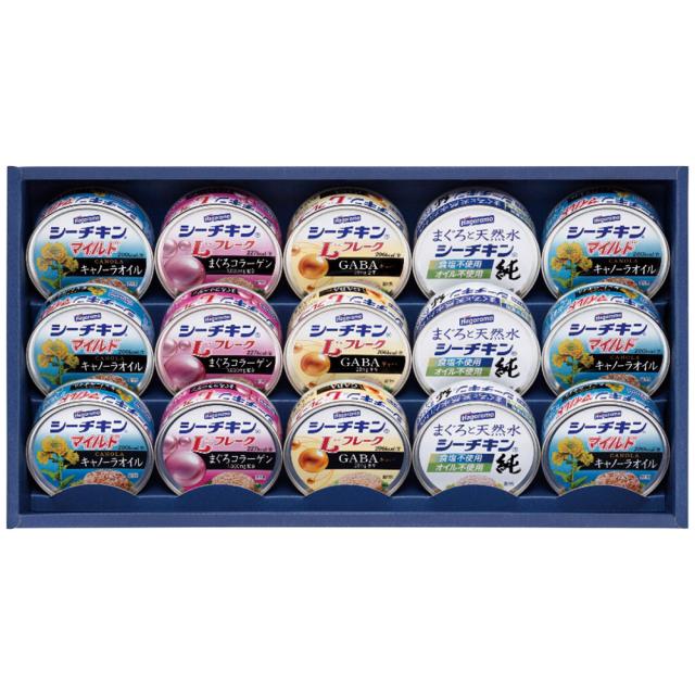 はごろもフーズ はごろもシーチキンギフト SR-50A 4241-032 缶詰 詰合せ 送料無料 【お届け不可地域：北海道・沖縄・離島】 お取り寄せ 通販 お土産 お祝い プレゼント ギフト おすすめの通販は 5,940円