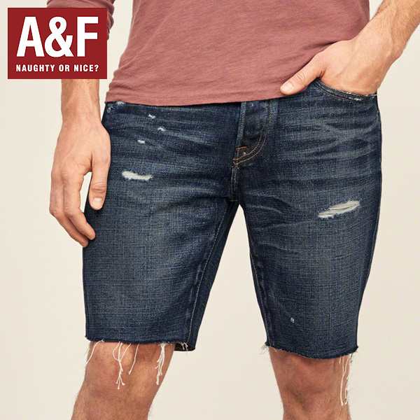 abercrombie denim shorts