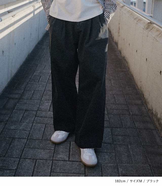 ＜冬新作＞『MDRツータックデニムワイドパンツ』【メール便不可】【20】[デニム メンズ ボトムス ワイドデニム ワイドパンツ 綿100％ タック ウエストゴム 洗い加工 セットアップ 春 夏 秋 冬]の通販は