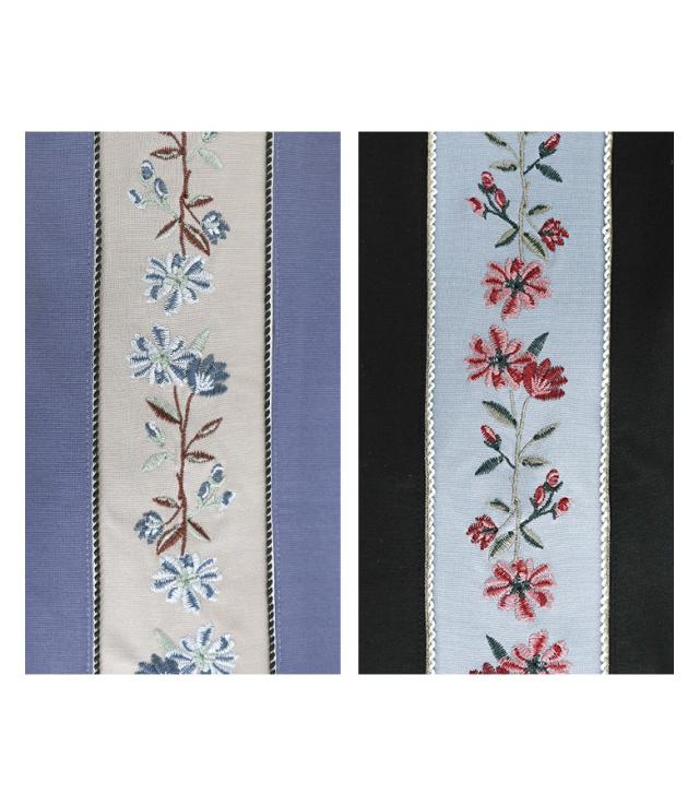 送料無料】『花柄刺繍ジャージパンツ』【メール便不可】【20】[パンツ