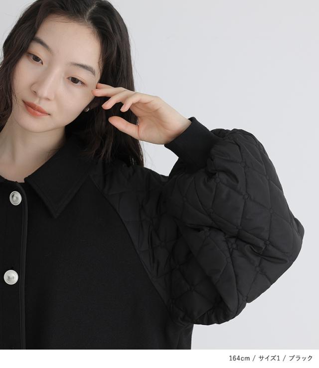 送料無料】『キルティングブルゾン』【メール便不可】【40】[ブルゾン