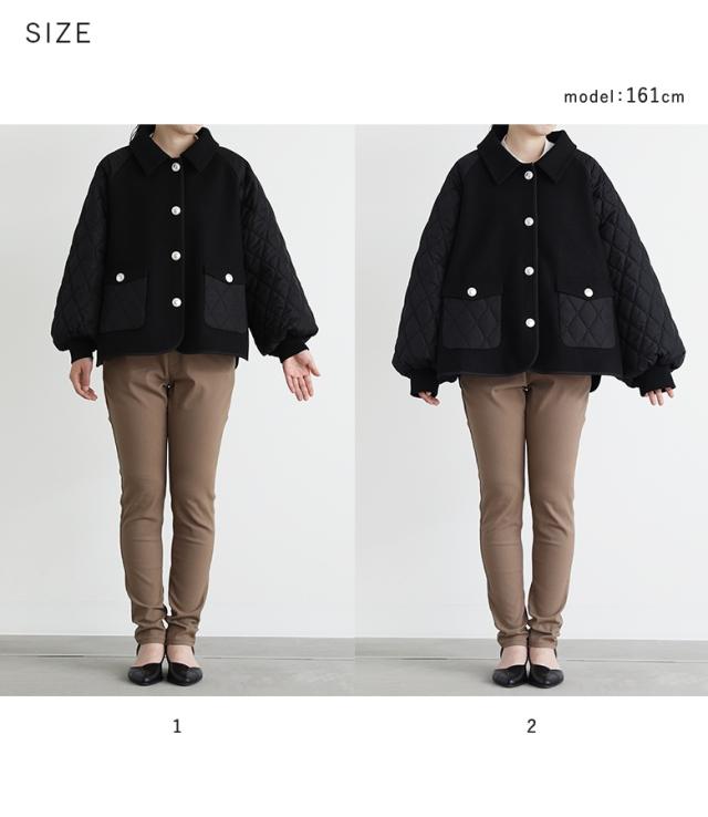 送料無料】『キルティングブルゾン』【メール便不可】【40】[ブルゾン