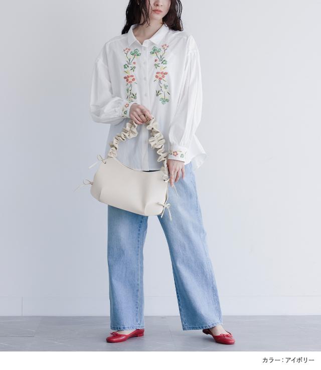 送料無料】『Casseliniサイドリボンデザインバッグ』【メール便不可