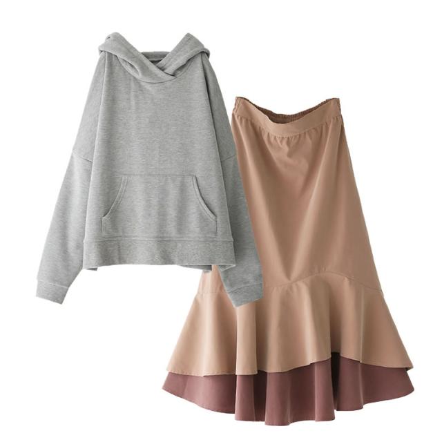 数量限定 送料無料 大人の定番パーカー スカートコーデ2点set 女性 プレゼント 福袋 21 レディース コーデセット パーカー の通販はau Pay マーケット オシャレウォーカー Osharewalker