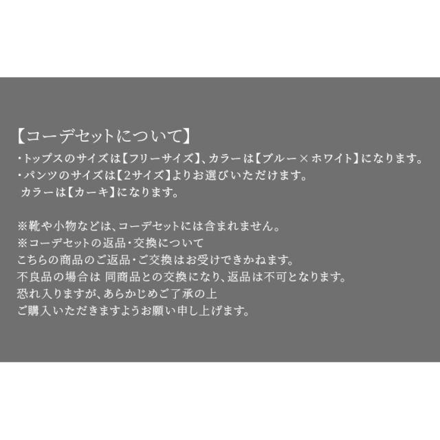 『こなれた大人印象に導くナチュラルモードコーデ2点SET』 【メール便不可】【20】[2024 レディース 2点セット 春夏 ブラウス 七分袖 Vネック ストライプ柄 ジョガーパンツ ロング シアー ciz0344]※返品・交換不可※