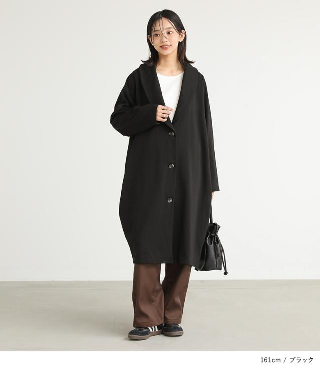 semanticdesign 3WAY シャギーモッズコート ブラック semantic design モッズコート 裏シャギーコート 3WAY 裏シャギー