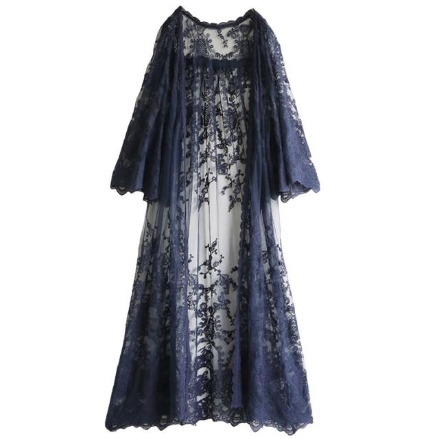 Somari Imagination総レース刺繍ロングカーディガン 女性 プレゼント ロング カーディガン レディース トップス レース 羽織り マキの通販はau Pay マーケット オシャレウォーカー Osharewalker