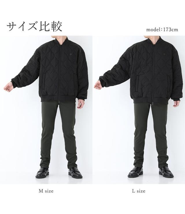 感謝価格】『電熱MA-1キルティングブルゾン』【メール便不可】【90 