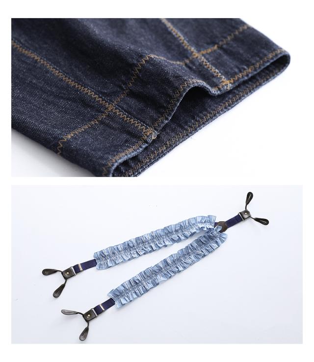 送料無料】『フリルサスペンダー付きデニム』【メール便不可】【30