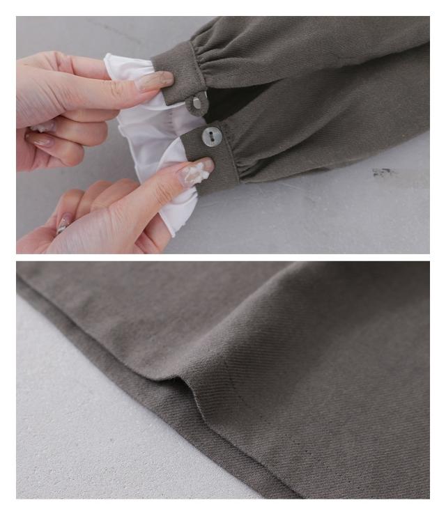 送料無料】『ピンタックリネン混ワンピース』【メール便不可】【30