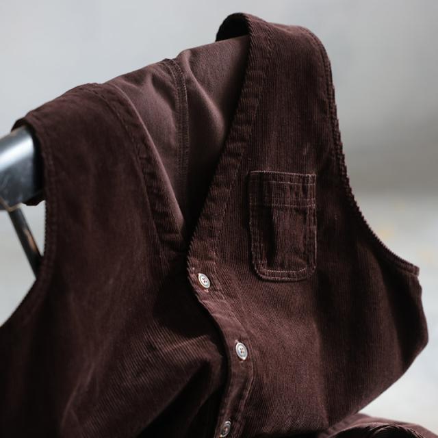 《通常販売START！》店長がつくった、コーデュロイなサロペット レディース オーバーオール オールインワン つなぎ ボトムス