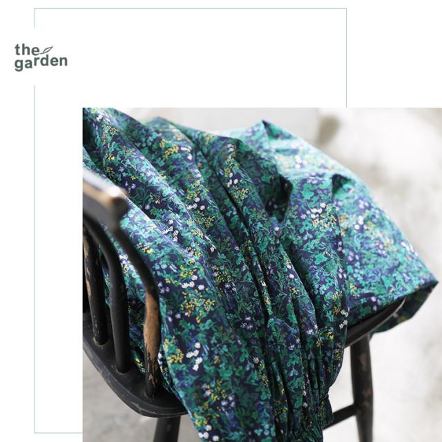 【ついに再入荷！】「the garden」ひみつの庭のスカート レディース フレア Aライン 小花柄 ボトムス_4