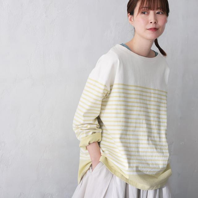 春する、ボーダー。」 らんまんyellowボーダーカットソー レディース