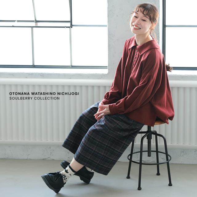 O.W.N 「わがまま別注」秋、かわいいブラウス レディース シャツ プル