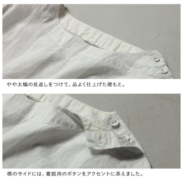 O.W.N 淡く爽やかなドルマンのプルオーバー レディース ブラウス 7分袖 ドルマンスリーブ ストライプ リネン混 トップス_11
