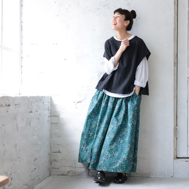 【ついに再入荷！】あしたのふく もっと夏でも着ちゃえるベスト レディース プルオーバー トップス