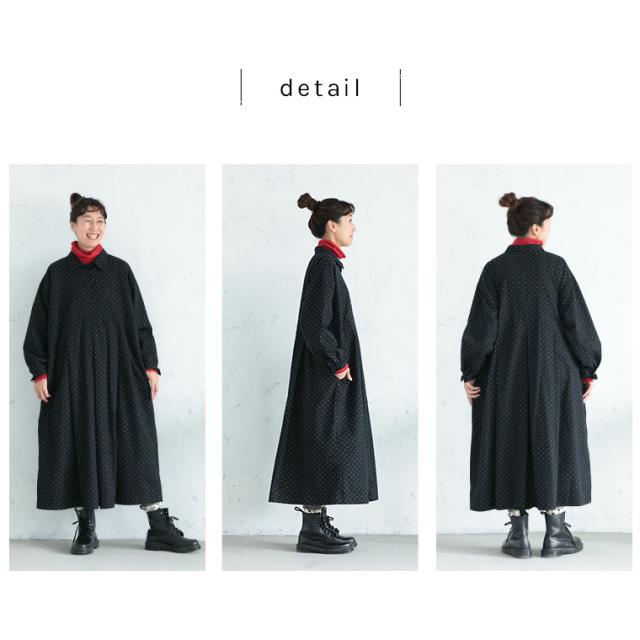 me］ 「わがまま別注」私のちっちゃなドットのワンピース レディース