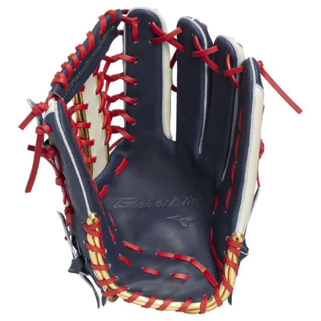 MIZUNO（ミズノ）限定 軟式用グラブ グローバルエリート 勝色 