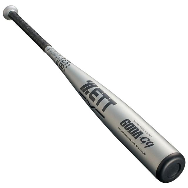 【83cm】ZETT（ゼット）限定 軟式用金属製バット GODA-G9 ゴーダG9 660g平均（BAT34683）ミドルバランス 軟式野球 金属バット 一般用