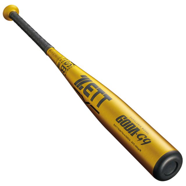 【76cm】ZETT（ゼット）限定 少年軟式用金属製バット GODA-G9 ゴーダG9 580g平均（BAT77636）ミドルバランス 軟式野球 ジュニア キッズ