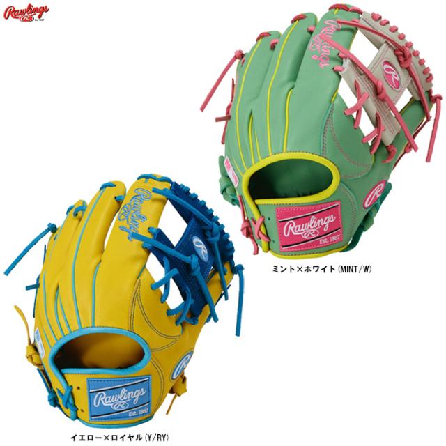 Rawlings（ローリングス）軟式用グラブ HOH MLB COLOR SYNC 内野手用（GR6HM935FS）野球 グローブ セカンド ショート 一般用