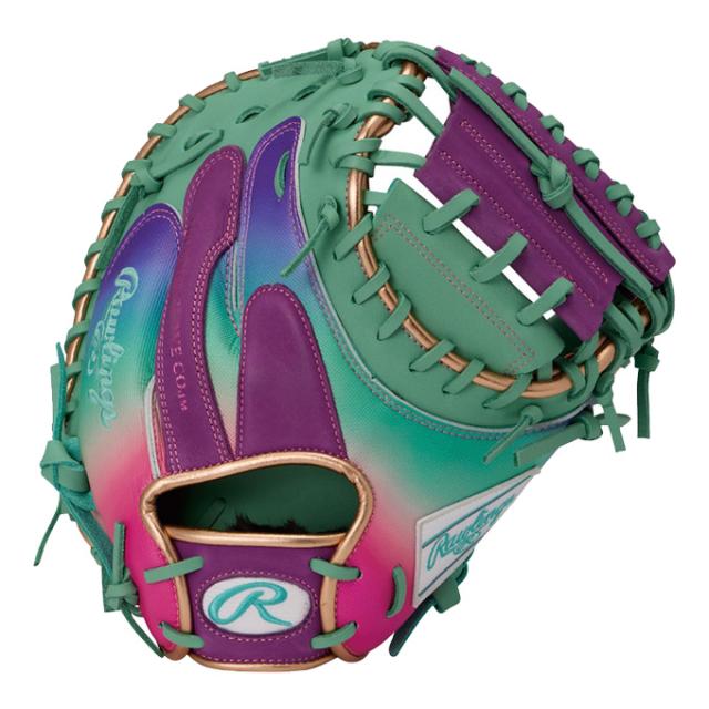 Rawlings（ローリングス）軟式用キャッチャーミット HOH UV GRAPHIC N6 BASIC 捕手用（GR6HUV2AC）野球 グラブ 右投げ用 一般用_1