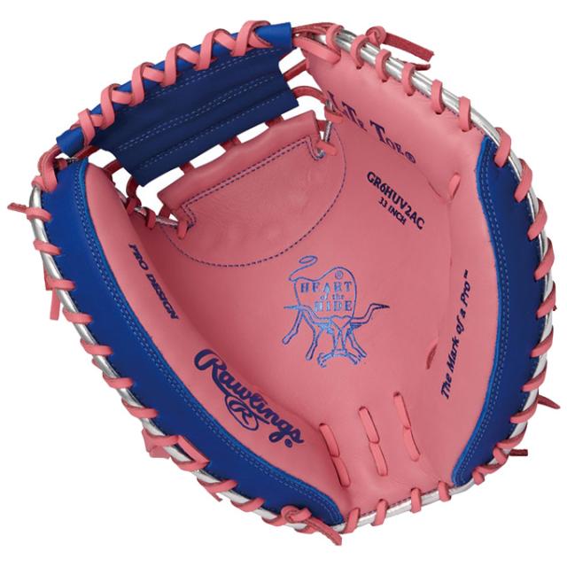 Rawlings（ローリングス）軟式用キャッチャーミット HOH UV GRAPHIC N6 BASIC 捕手用（GR6HUV2AC）野球 グラブ 右投げ用 一般用_4