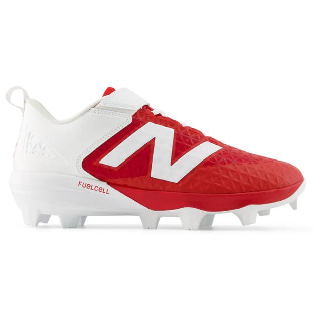 New Balance（ニューバランス）FuelCell 4040 v8 Molded（PL4040R82E）P革取付不可 野球 ソフトボール ポイントスパイク 2E相当 一般用