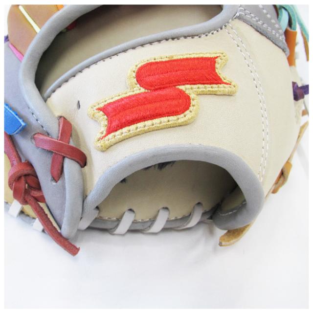 @*@様 SSK 端材グラブ軟式内野手用　Special make up SSK（エスエスケイ）限定 軟式用グラブ カラフルシリーズ 内野手用 345