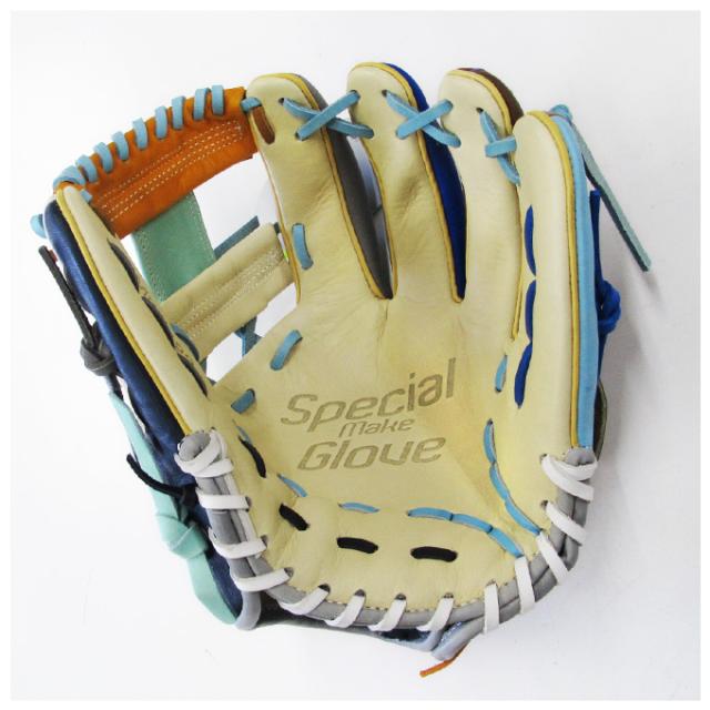 SSK 限定 モノグラム柄 スペシャルコレクション 激レア 良品 軟式グローブ SSK（エスエスケイ）限定 軟式用グラブ カラフルシリーズ 内野手用 345